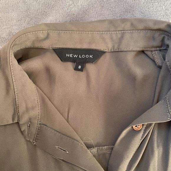 Khaki shirt size 8 New look - Picture 7 of 10